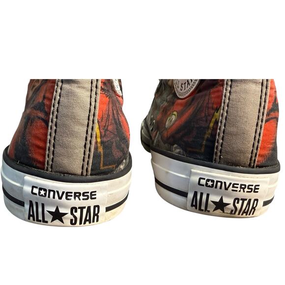 Converse DC Comics Chuck Taylor All Star High Top‎ Shoes Flash Men's 6/Women's 8 - Picture 8 of 13